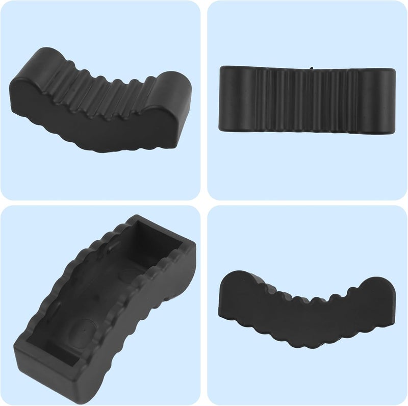 Figpade 2PCS Jack Stand Pads,Anti-Slip Rubber Floor Jack Pad Fit 2-3 Tons Heavy-Duty Jacks Stands,Professional Floor Jacks Rubber Pads Provides Cushion & Protection Car Accessories - Image 3